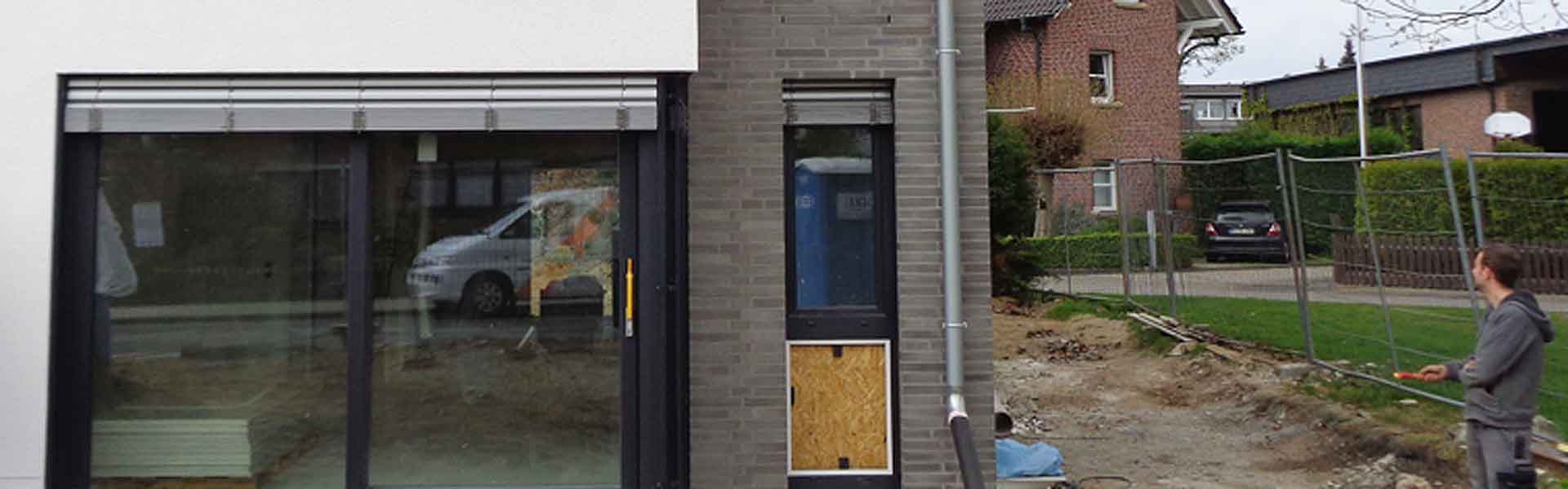 Neubau mit Wärmepumpe