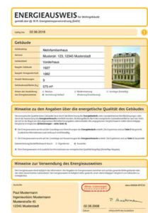 Energieausweis